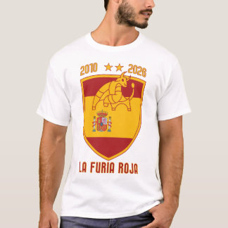 Spanien VM-mästare 2026 Fotbollskrönika T Shirt