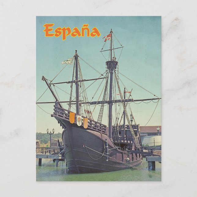 Spanien Vykort (Framsida)