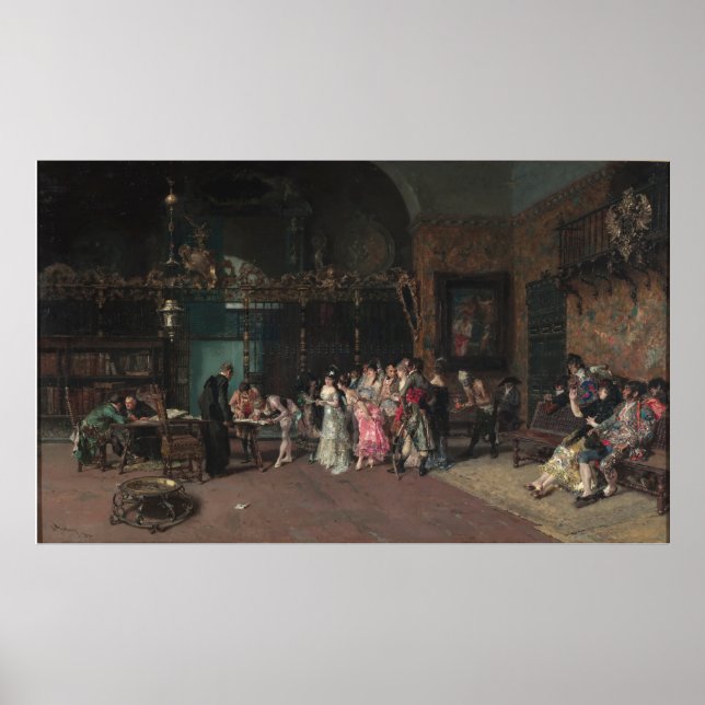 Spaniens Bröllop Poster (Framsidan)