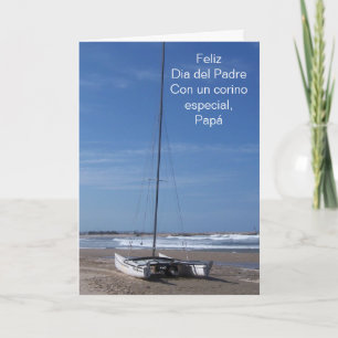 Spaniens Fars dag-kort Feliz Dia Del Padre Kort