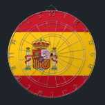 Spaniens flagga darttavla<br><div class="desc">Spaniens flagga</div>