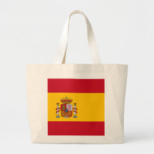 Spaniens flagga jumbo tygkasse