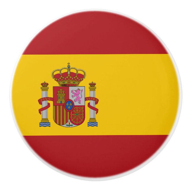 Spaniens flagga knopp (Framsidan)