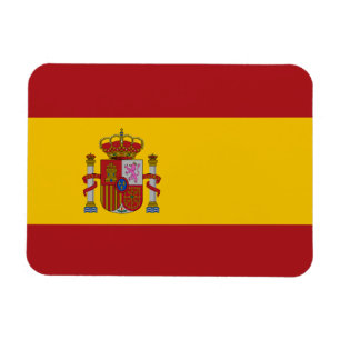 Spaniens flagga magnet