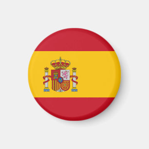 Spaniens flagga magnet