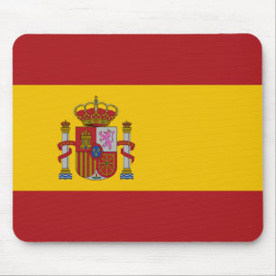 Spaniens flagga musmatta