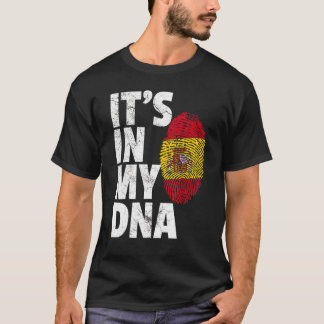 Spaniens Flagga Pride Land Home Nation T Shirt