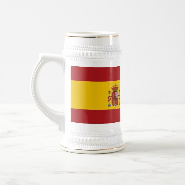 Spaniens flagga sejdel (Vänster)
