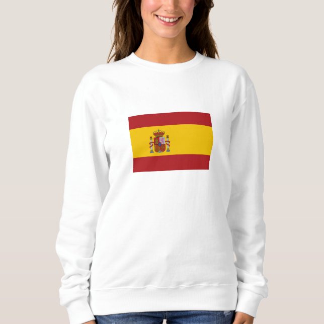 Spaniens flagga t shirt (Framsida)