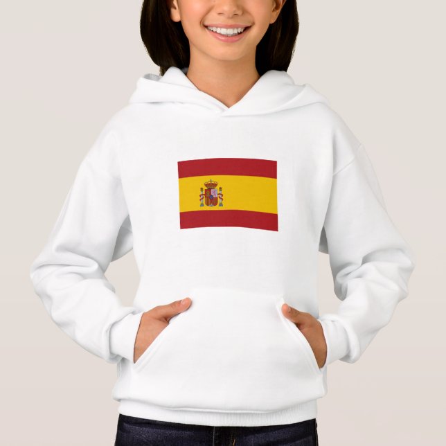 Spaniens flagga t shirt (Framsida)