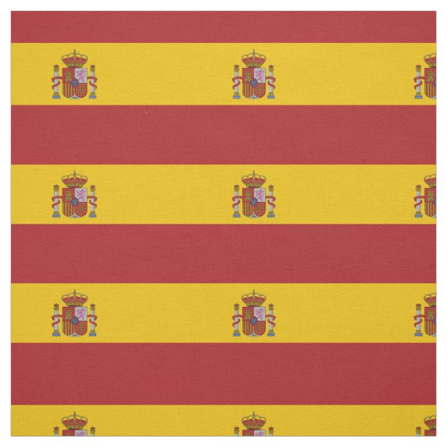 Spaniens flagga tyg (Provkarta)