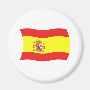 Spaniens flaggmagnet magnet