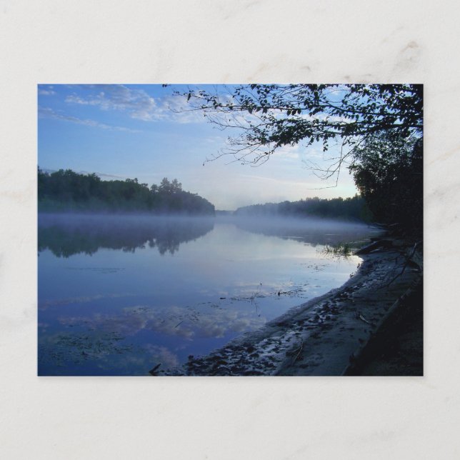 Spaniens flod, Massey, Ontario, Kanada Postcard Vykort (Framsida)