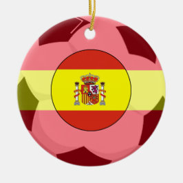 Spaniens fotbollsmästare Fläkt ornament 2010 Vm Ch