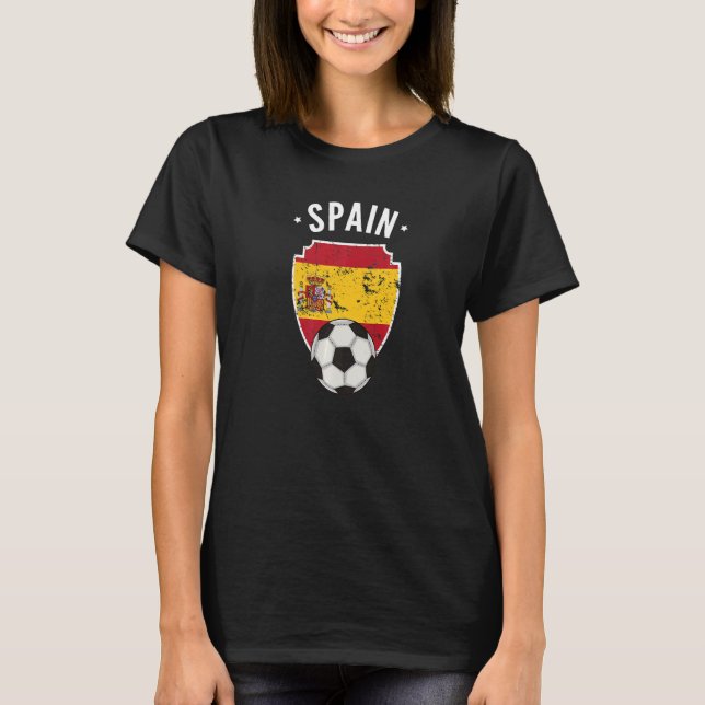 Spaniens fotbollsspelare, spanska Pridet Roo T Shirt (Framsida)
