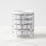 Spaniens konjugation - 20 Oce Mugg Jumbo Mugg<br><div class="desc">Medan du njuter av lite hett te eller kaffe, behärska din spanska konjugation med mugg. Det här är en perfekt för det spanska språket student. En fullständig förtrogenhet med konjugationssluten är avgörande för någon som vill vara konvergerande på spanska och ju mer exponering student kan få desto bättre. Bättre än...</div>