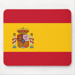 Spaniens nationella Flagga Musmatta