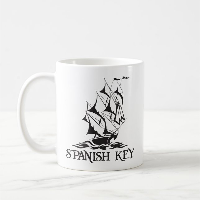 Spaniens Nyckel-kaffe Mugg (Vänster)