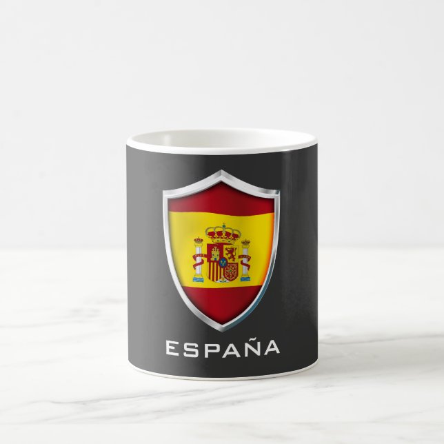 Spaniens sköld kaffemugg (Center)