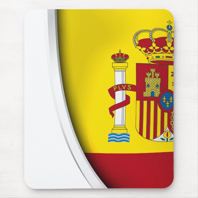 Spaniens sköld musmatta (Framsidan)