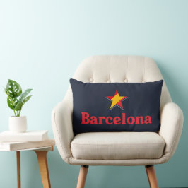 Spaniens stjärnor – Barcelona Lumbarkudde