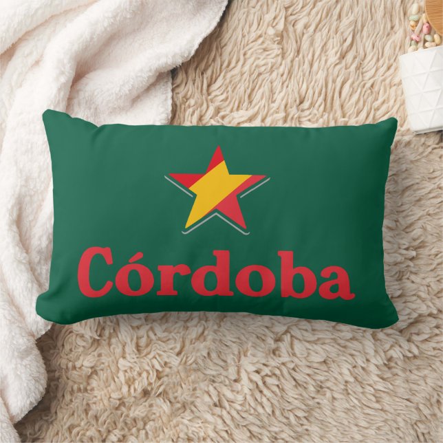 Spaniens stjärnor – Cordoba Lumbarkudde (Filt)