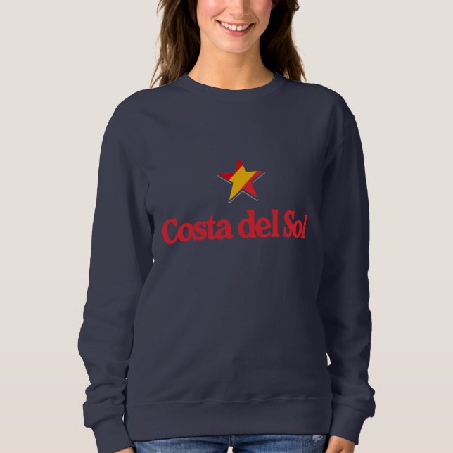 Spaniens stjärnor – Costa del Sol T Shirt (Framsida)