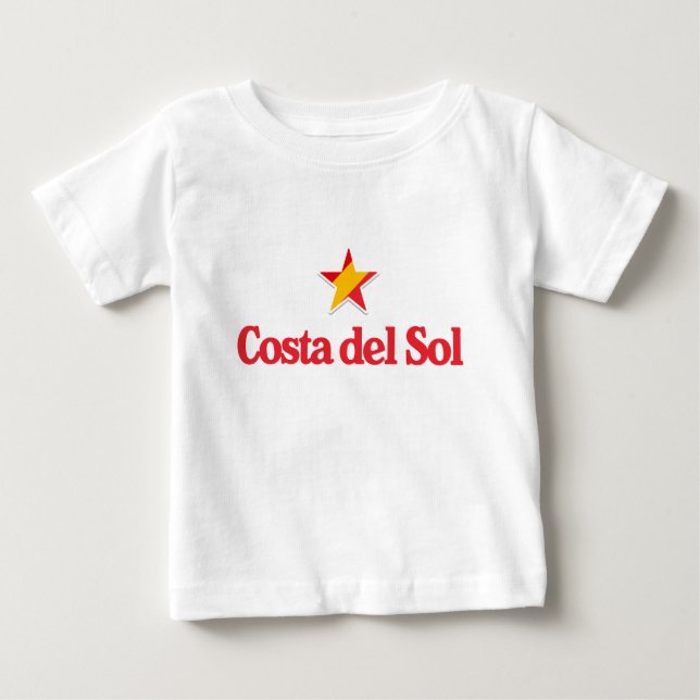 Spaniens stjärnor – Costa del Sol T Shirt (Framsida)