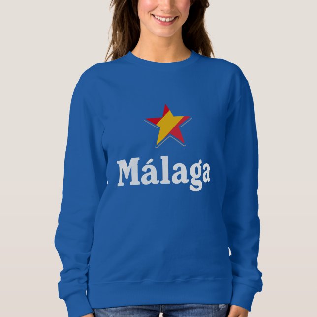 Spaniens stjärnor - Malaga T Shirt (Framsida)