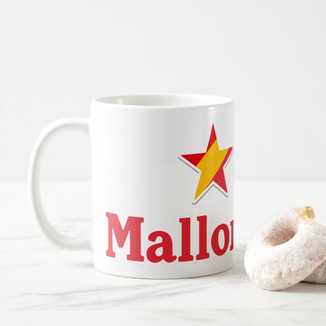 Spaniens stjärnor – Mallorca Kaffemugg (Med munk)