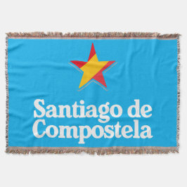 Spaniens stjärnor – Santiago de Compostela Filt