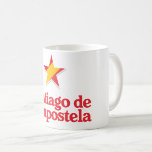 Spaniens stjärnor – Santiago de Compostela Kaffemugg