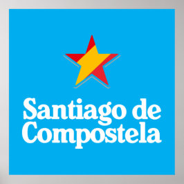 Spaniens stjärnor – Santiago de Compostela Poster