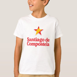 Spaniens stjärnor – Santiago de Compostela T Shirt