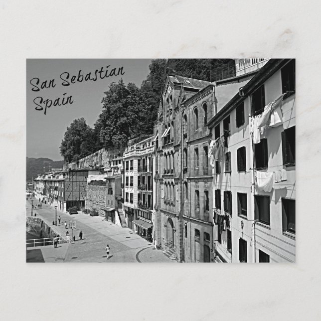 Spaniens tidslösa sändebud vykort (Framsida)