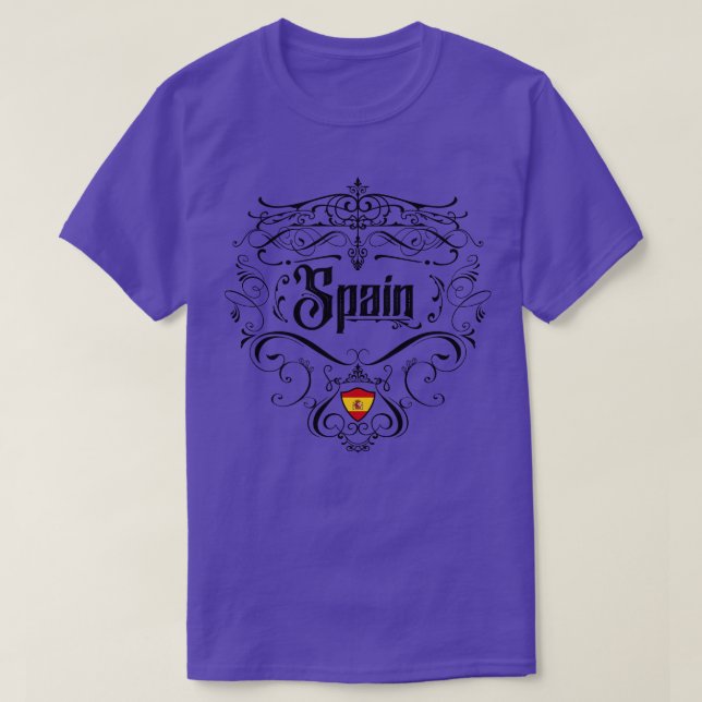 Spaniens Vintage 1 T Shirt (Design framsida)