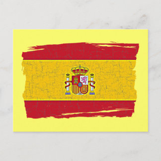 SPANIN FLAGGA-vykort Vykort