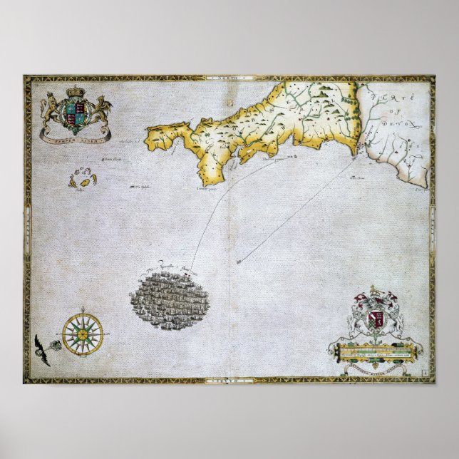 SPANISH ARMADA, 1588 POSTER (Framsidan)