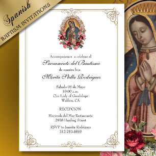 SPANISH BAPTISM GUADALUPE CHRISTENING INBJUDNINGAR