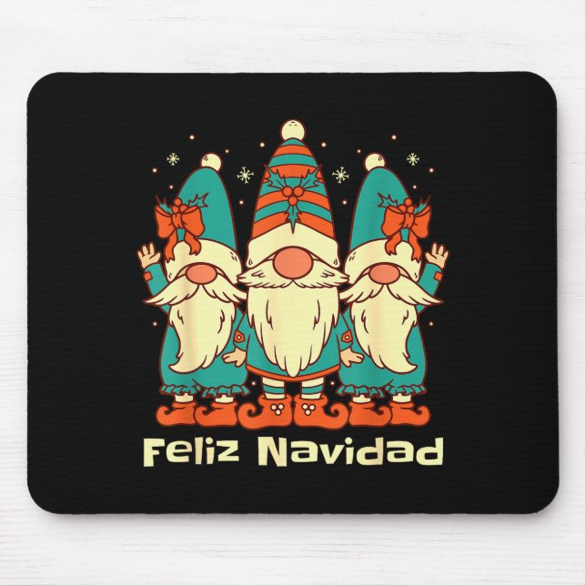 Spanish Christmas Gnomes Feliz Navidad  Musmatta (Framsidan)