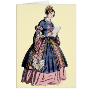 ~ SPANISH COSTUME ~ HÄLSNINGSKORT