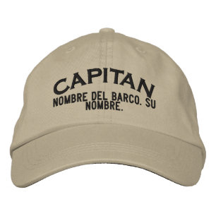 SPANISH El Capitan Nombre del barco y su nombre Broderad Keps
