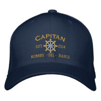 SPANISH El Capitan Su ubicación Nombre del barco.