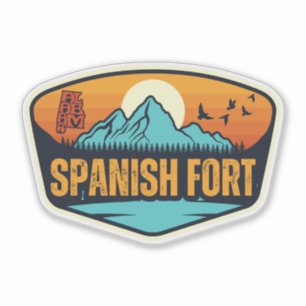 Spanish Fort, Alabama Klistermärken