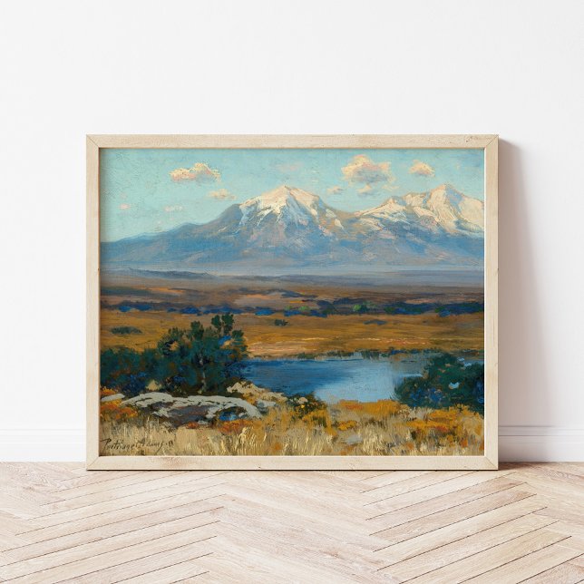 Spanish Peaks, CO | Charles Partridge Adams Poster (Skapare uppladdad)