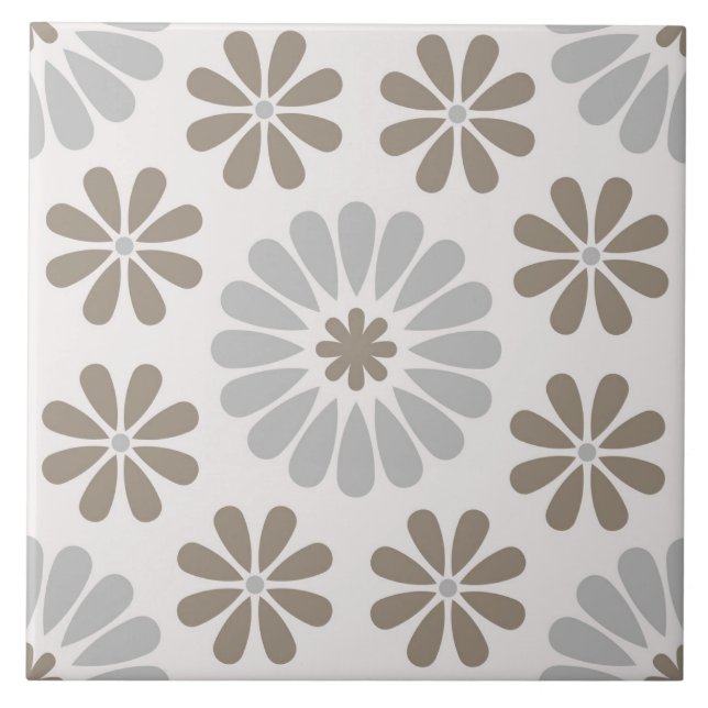 Spanish Portuguese Boho  Kakelplatta (Framsidan)