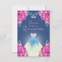 SPANISH ROSA & BLUE QUINCEAÑERA |