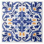Spanish Tile Mediterranean Ceramic Tile Kakelplatta<br><div class="desc">Transform your space with authentic Spanish Tile Mediterranean Ceramic Tile. Discover vibrant patterns for timeless beauty and classic elegance.</div>
