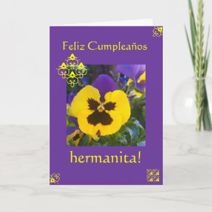 Spanjor: Cumpleaños! Födelsedag Kort