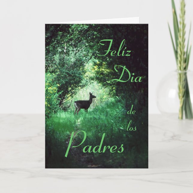 Spanjor: Diameter del Padre/fars dag Kort (Framsida)